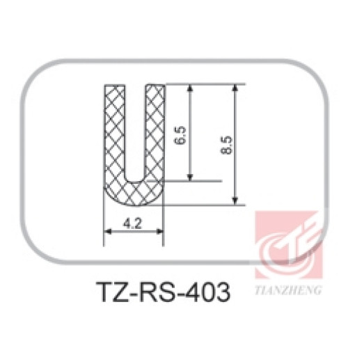 TZ-RS-403 Rubber Seal Geometry Profile
